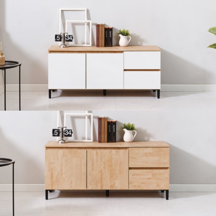 엔틱 안방 티비장 키높은거실장 원룸 티브 다이