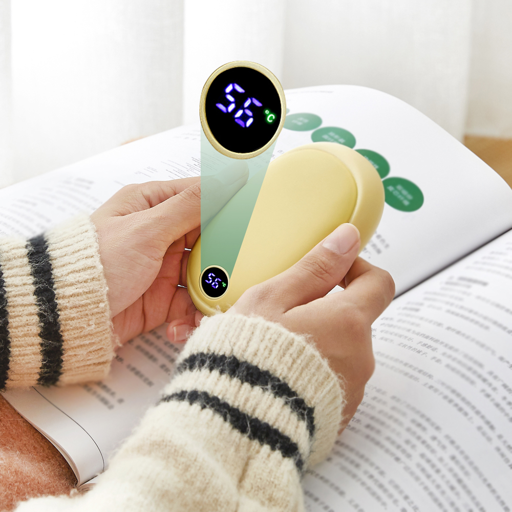 충전식 손난로 손날로 보조배터리 대용량 전자 전기 핫팩 휴대용 10000mAh 1+1 이미지 6