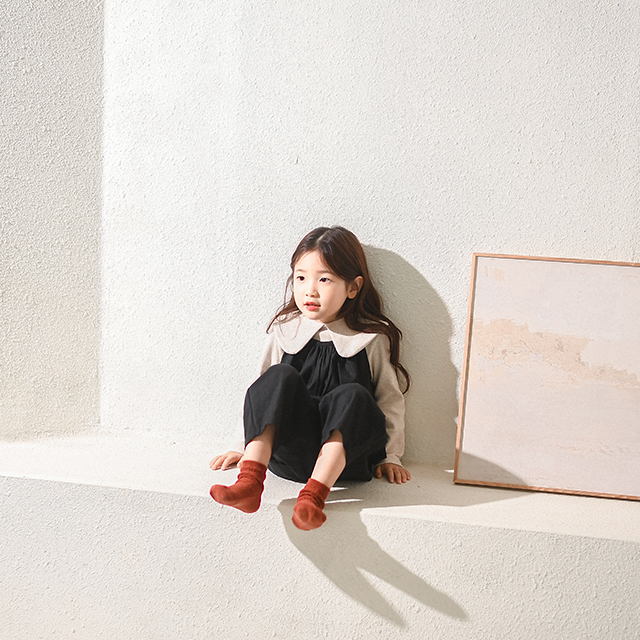 머피 점프수트 나시 멜빵 바지 반바지 여아 아동 아기 유아 아기 루즈핏 면 린넨 오버롤 - 상세 이미지 3