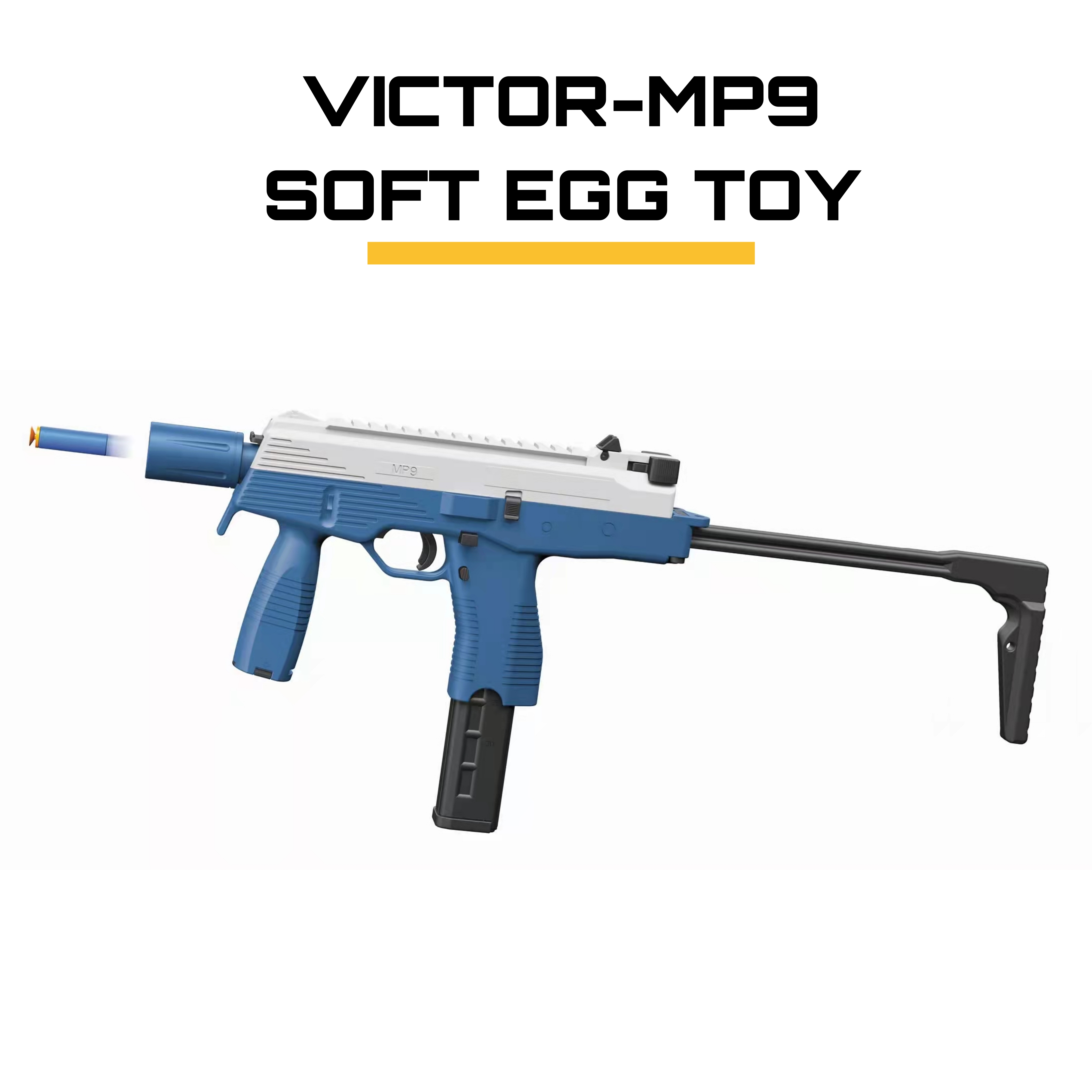 우주의보부상 Victor MP9-A1 SMG 수정탄 전동건 나일론소재 메탈파츠 - 상세 이미지 3