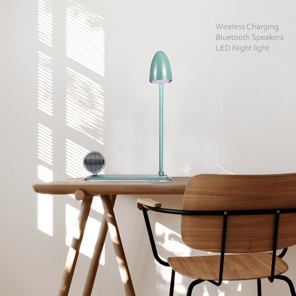 UM2 3in1 15W 고속무선충전기 무드조명 스피커 LED UMWH-LEDBT20 - 상세 이미지 5
