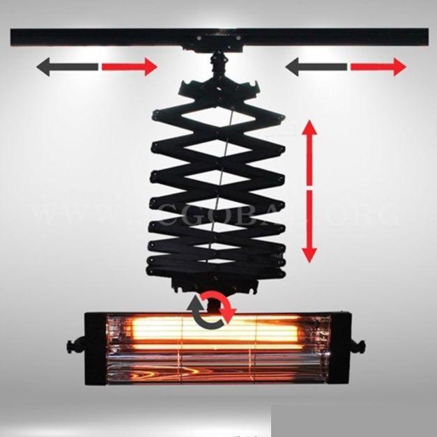 적외선 히터 자바라 천정히터 공업용 카본 섬유 히터