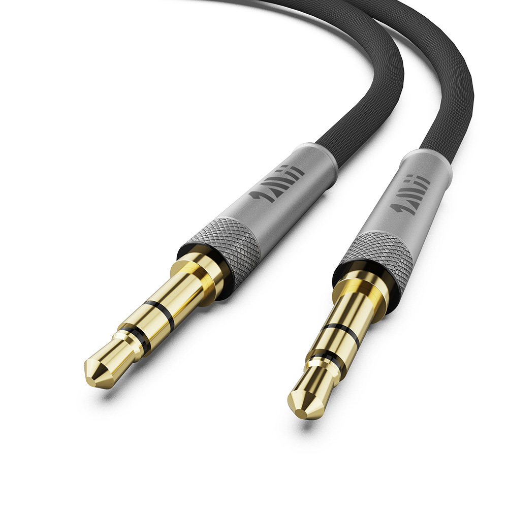 원미 은도금코어 프리미엄 3.5mm AUX 케이블, 1Mii CB104 - 상세 이미지 2
