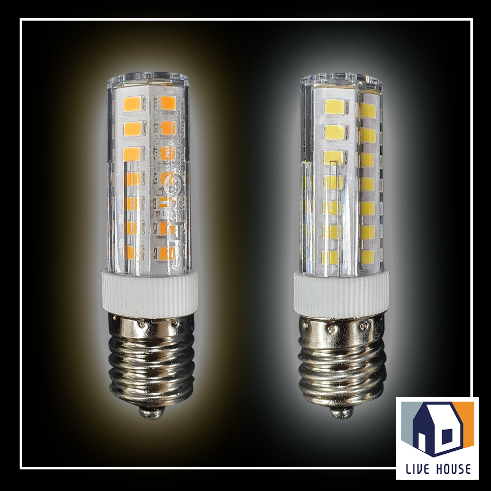 LED 색변환 콘램프 콘벌브 옥수수램프 E17 전구색 - 메인 이미지