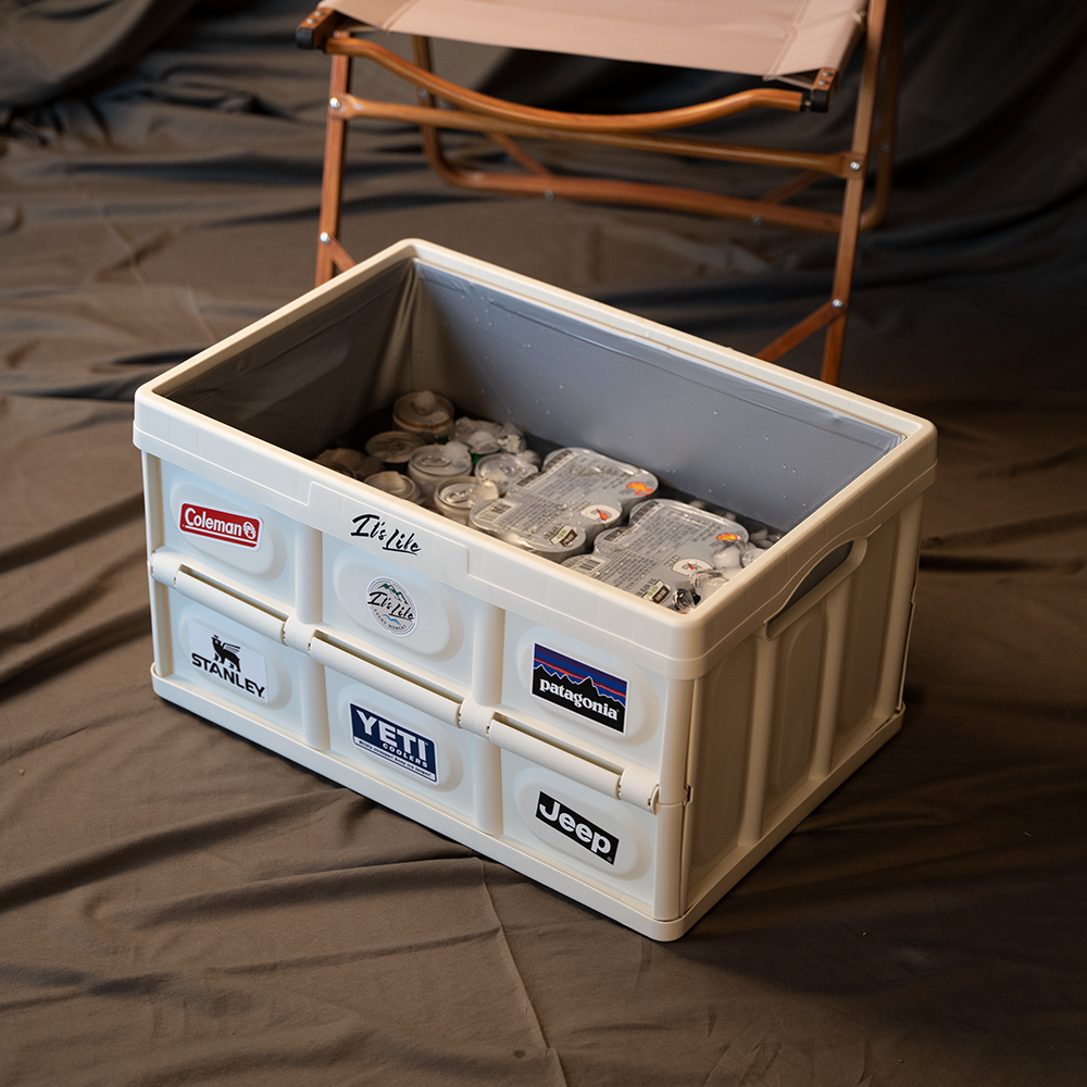 캠핑 폴딩박스 EVA 방수포 56L