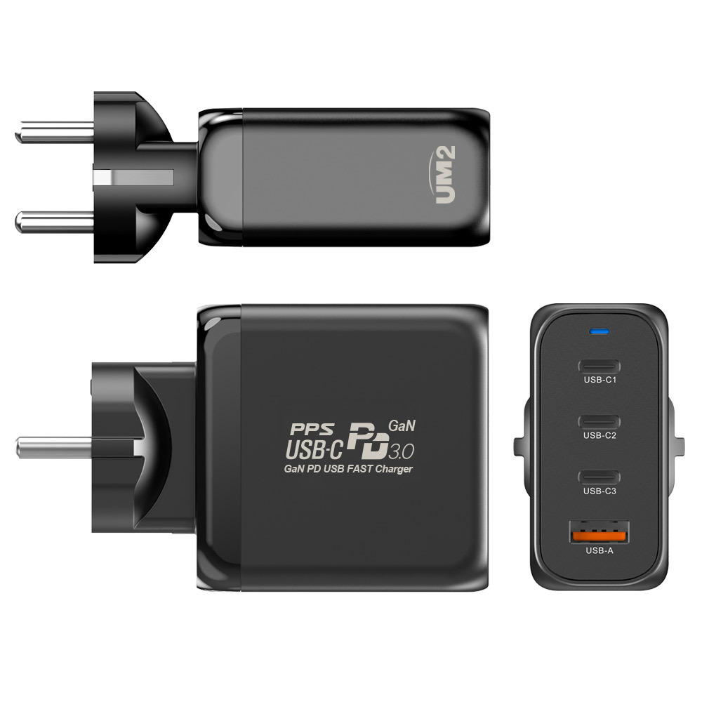 UM2 68W GaN 접지 고속멀티충전기 PD 맥북 70PDGAN C524케이블포함 - 상세 이미지 4
