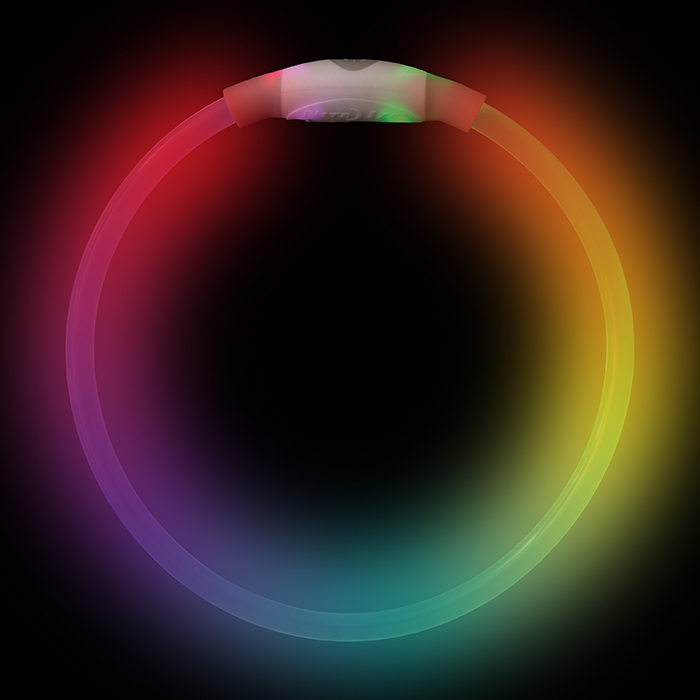 나잇아이즈 나잇 하올 미니 LED 충전용 반려견 야광 목걸이 야간 산책