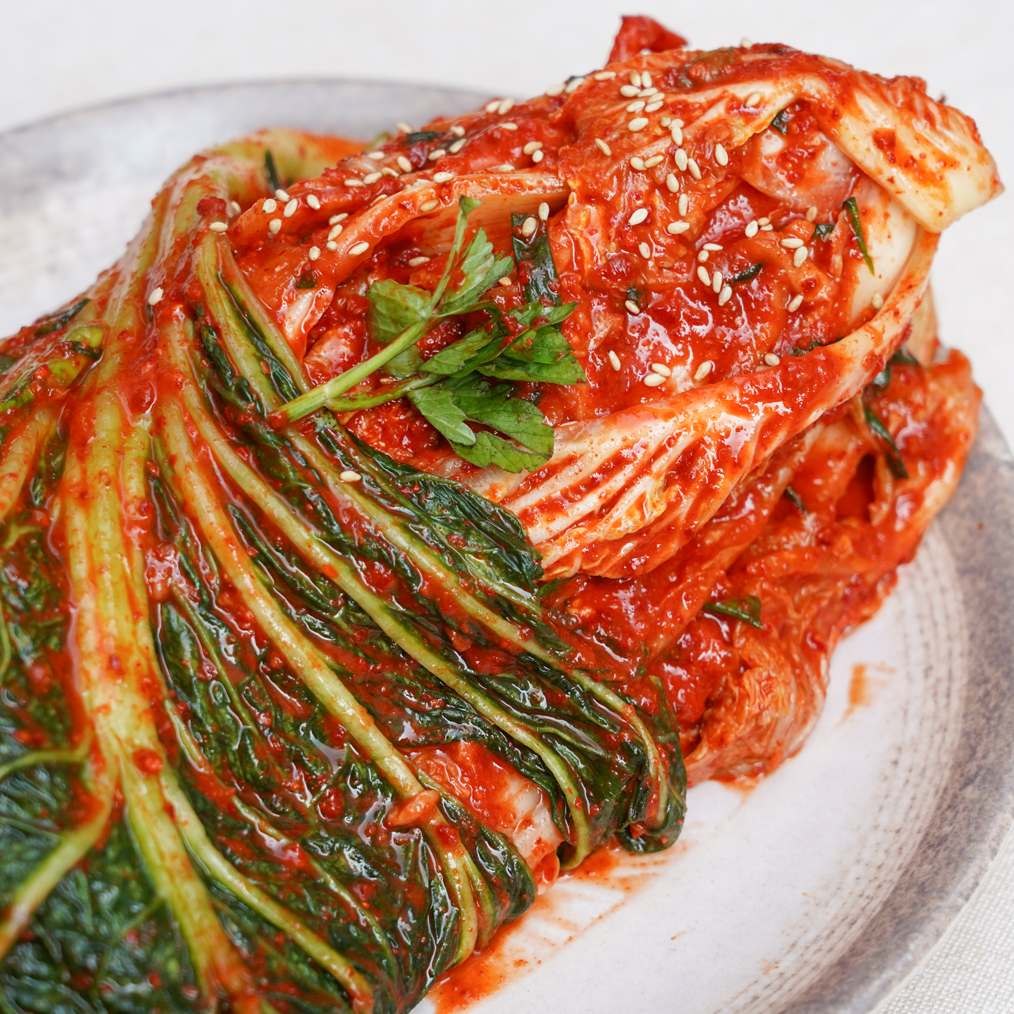 [서울,성남 당일배송] 으뜸반찬 명품 포기김치 1kg [암사 으뜸반찬] : 동네시장 장보기