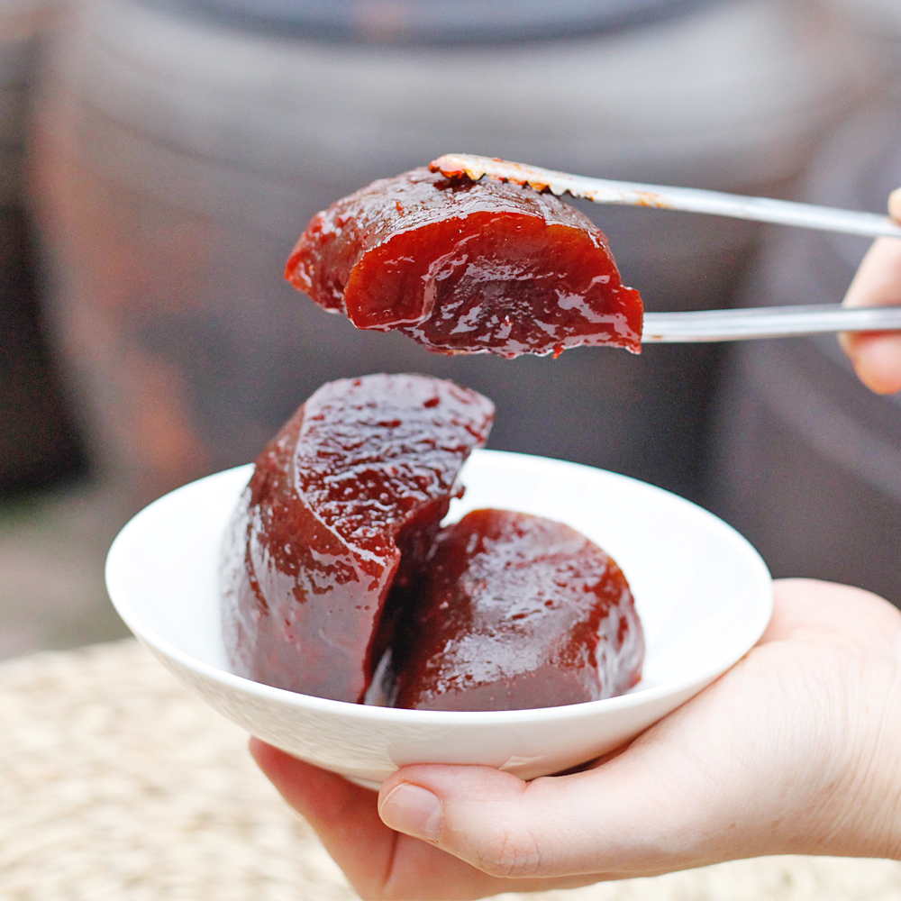 고추장 무장아찌 국산 무우 2년숙성 1kg 순창 동백 - 상세 이미지 4