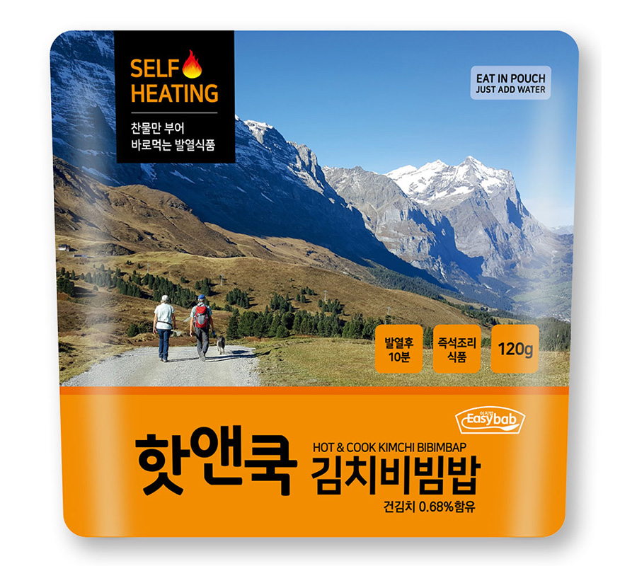 핫앤쿡 비빔밥 4종 이지밥 라면애밥 전투식량 비상식량 발열도시락 즉석 간편식 여행 - 상세 이미지 4