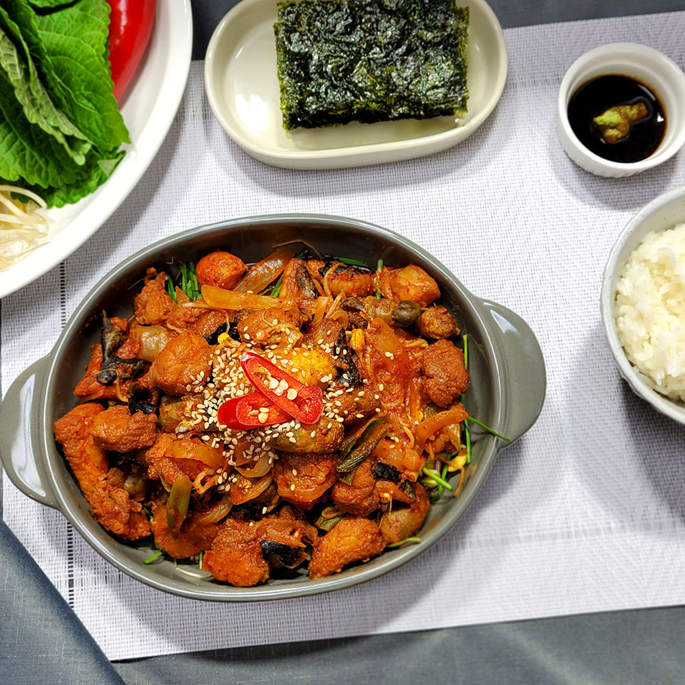 [밀키트]매콤 국내산 아귀 순살 불고기 500g - 상세 이미지 5