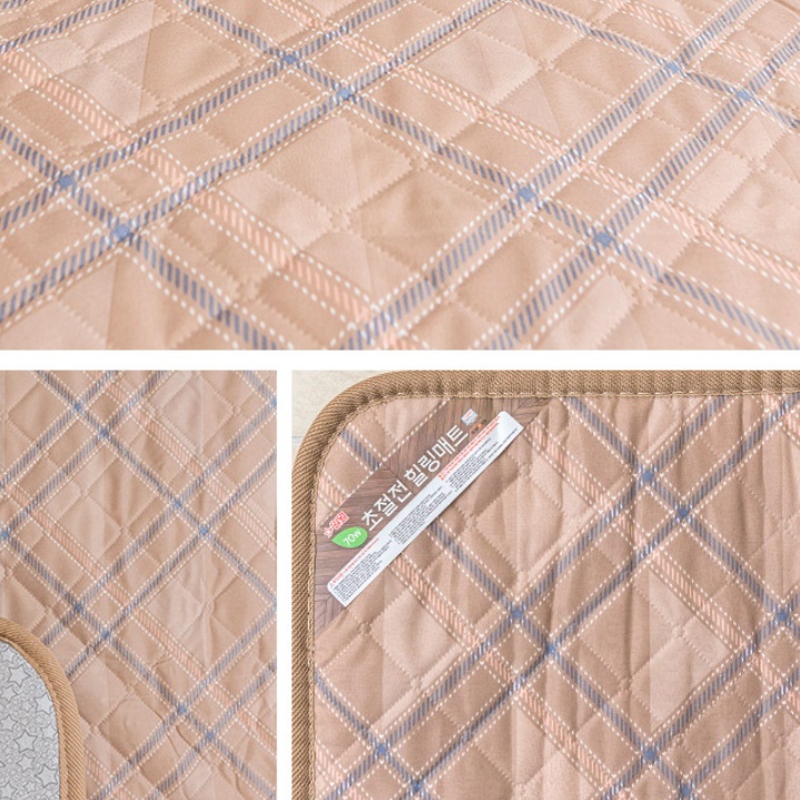 얇은 전기장판 여행용 전기요 쇼파 전자파없는 전기요 