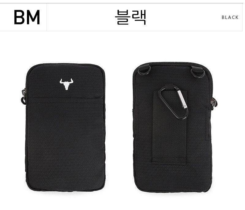 등산 배낭 걸이 핸드폰가방 트레킹 허리 가방 힙색 산행 하이킹 소형 스포츠 미니 크로스백 이미지 7
