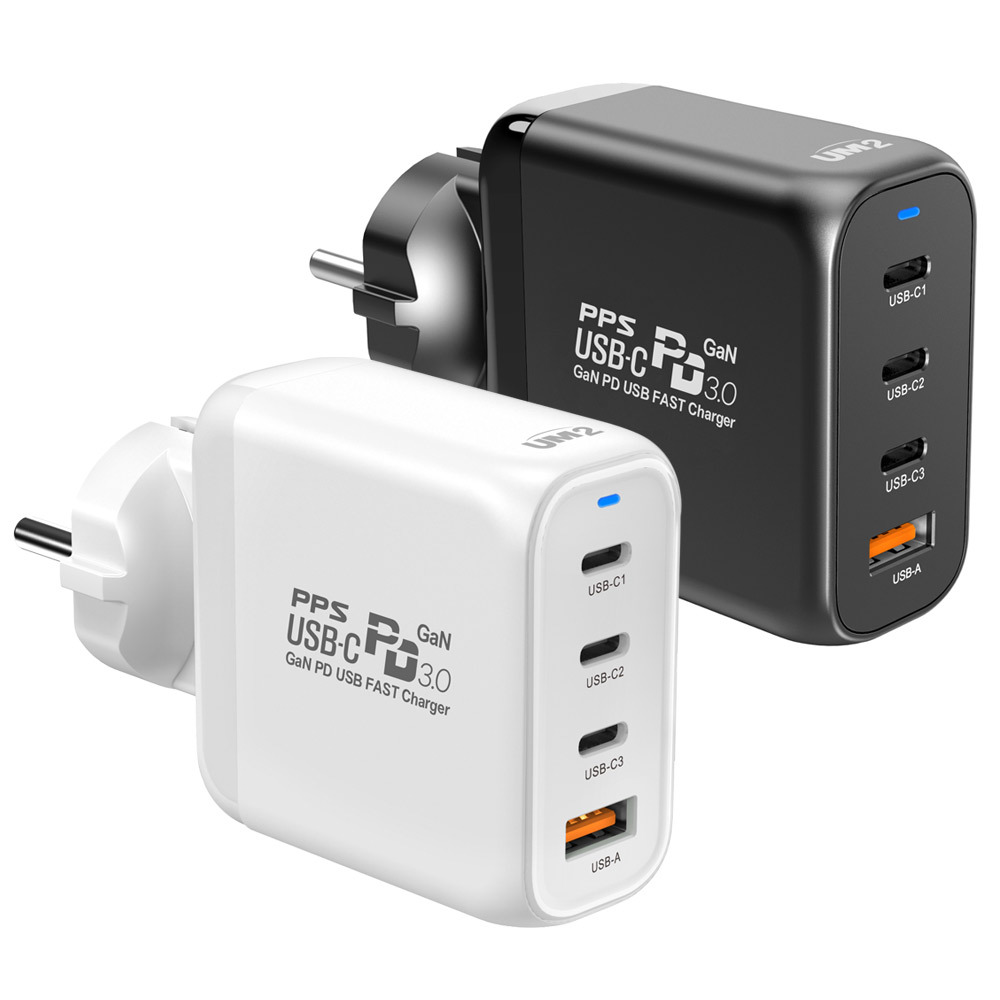 UM2 68W GaN 접지 고속멀티충전기 PD 맥북 70PDGAN C524케이블포함 - 메인 이미지