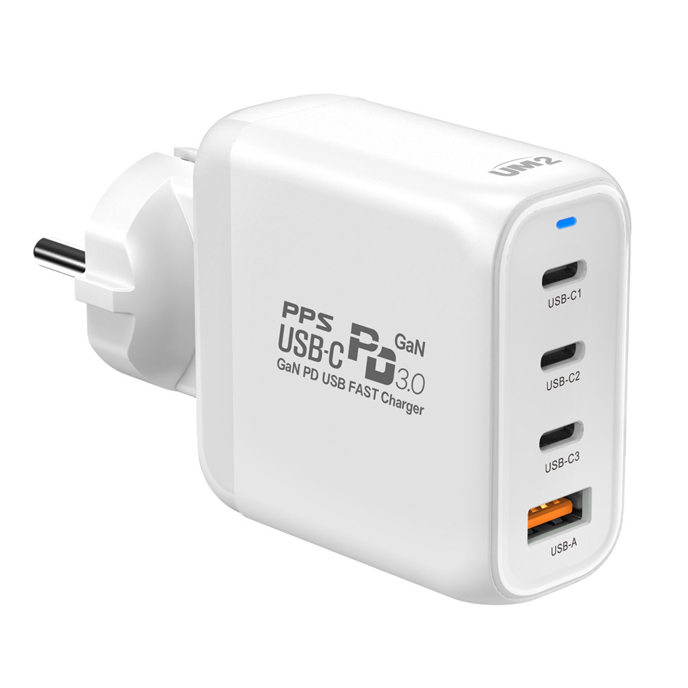 UM2 68W GaN 접지 고속멀티충전기 PD 맥북 70PDGAN C524케이블포함 - 상세 이미지 3