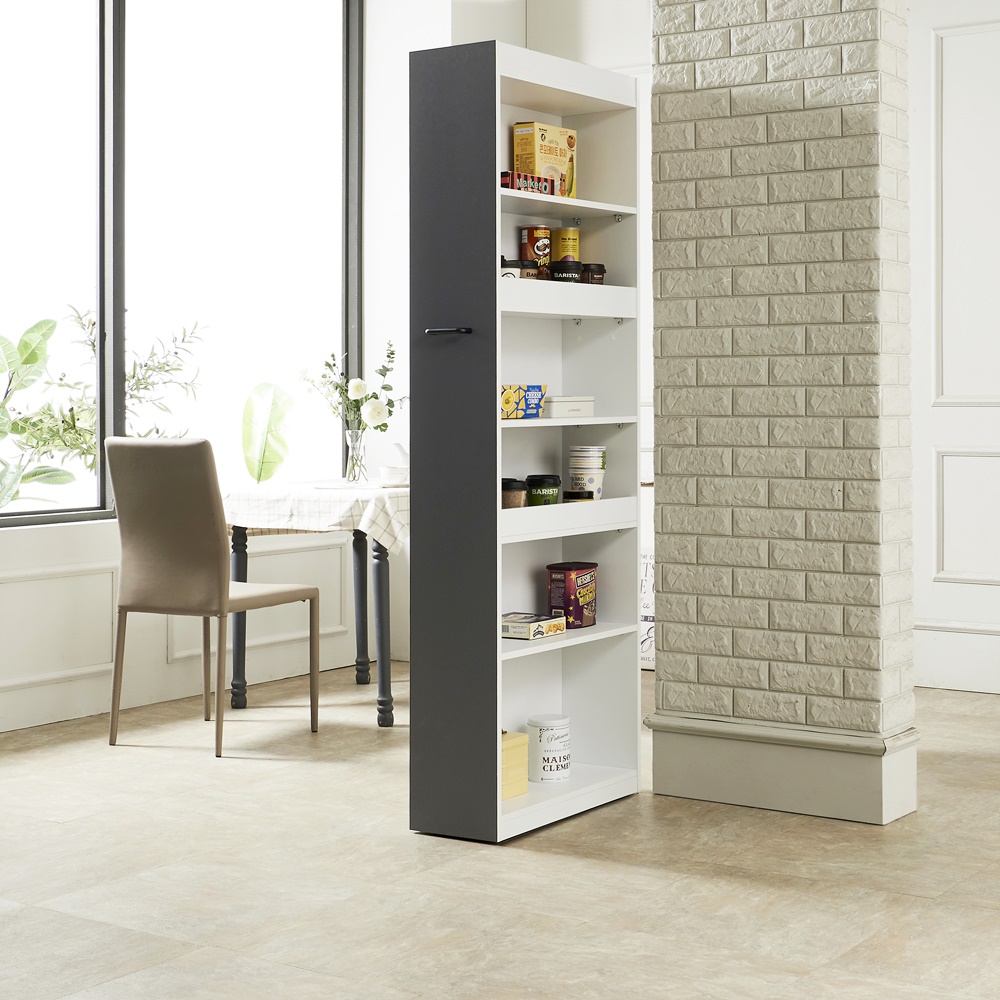 냉장고 틈새장250 주방키큰장 슬라이딩수납장 냉장고옆수납장