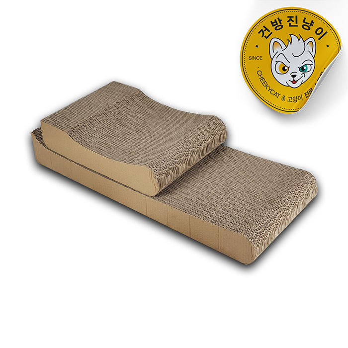 루어캣 고양이 수직 스크래쳐 빅L (리필)