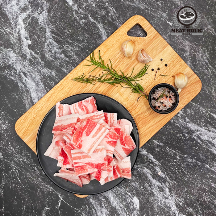 삼겹살 옛날 복고 수입 냉동 300g 500g : 더 미트홀릭