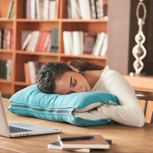 코튼샤워 마카롱 세균 전자파 케어 경추베개 M L 경추목 일자목 호텔 거북목 옆으로자는