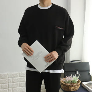 스트릿 피그먼트 특양면 오버핏 캐주얼 시보리 스판 3단 쭈리 기모 레터링... 착용 후기 | 사이즈/핏 총정리 - 상품 이미지 1