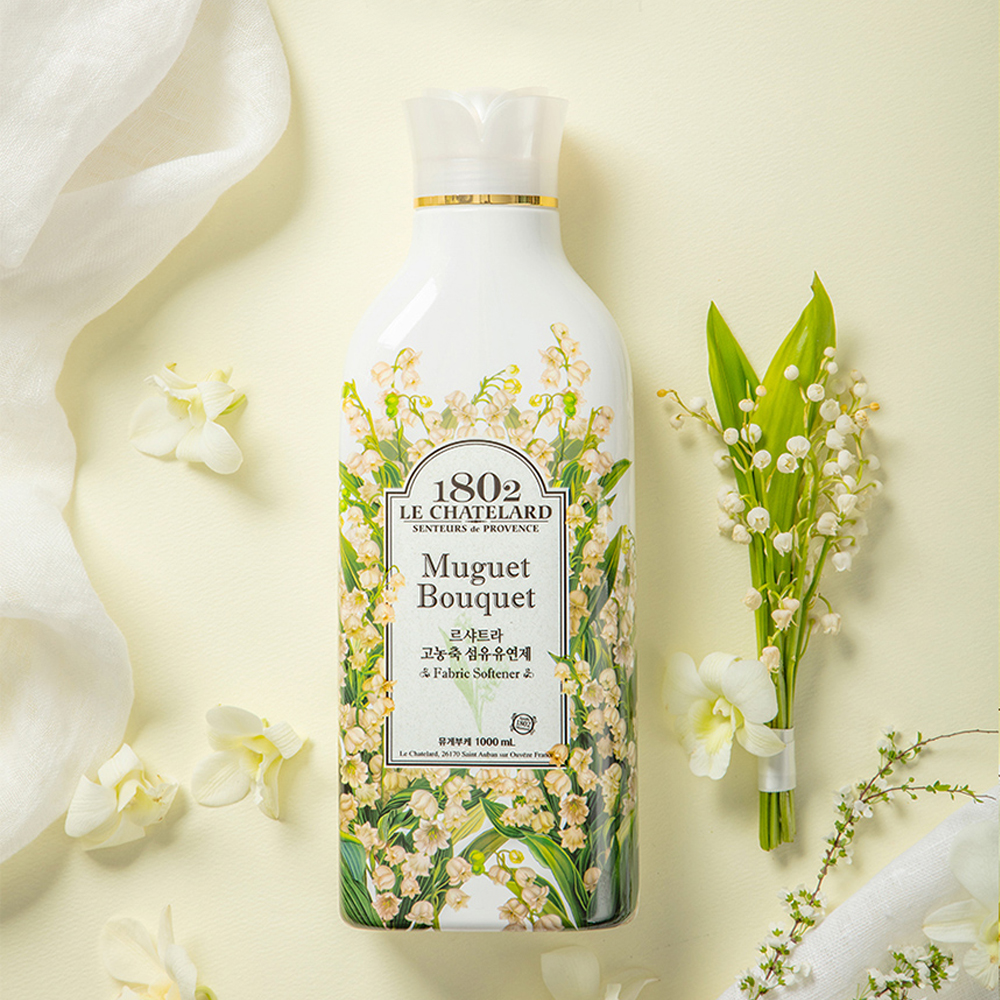 르샤트라 고농축 섬유유연제 뮤게부케 용기 1L