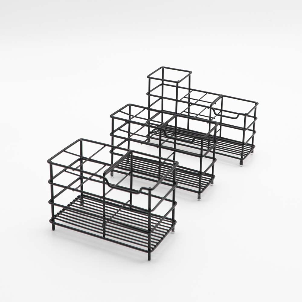 스텐 칫솔꽂이 치솔 치약 걸이 통 면도기 칫솔거치대 6구