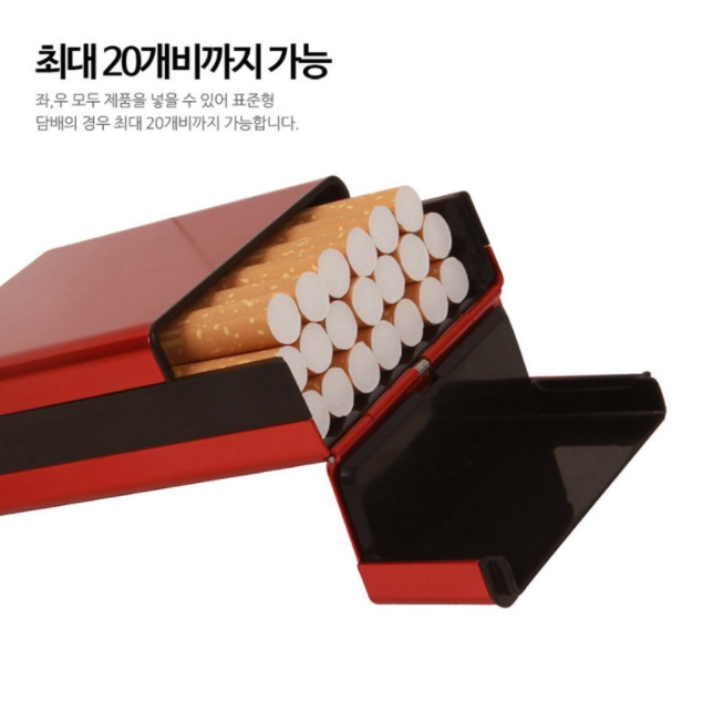고급형 일반 고급 담배 케이스 명품 빈티지 보관함 담배갑 - 상세 이미지 2