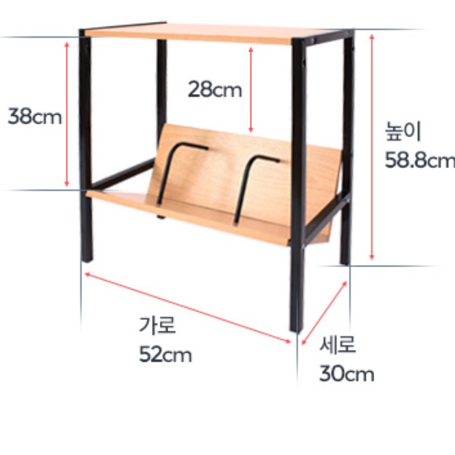 화분테이블 얇은 소형 테이블 장식 높은 사이드테이블 현관 협탁 쇼파 뒤 선반