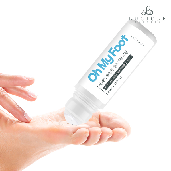 발각질제거제 풋케어 루시올레 오마이풋 발바닥갈라짐 풋세럼 85ml, 1개 - 상세 이미지 2