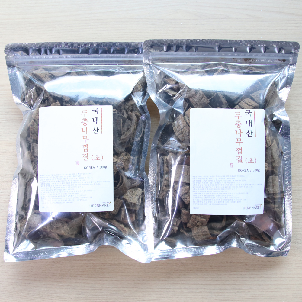 볶은 두충나무껍질 300g+300g 국산 - 상품 이미지