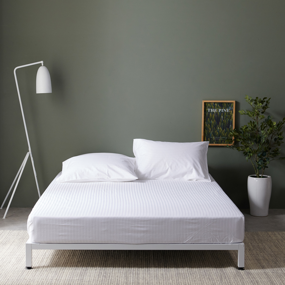 침구세트 호텔식 이불커버세트 Q 봄 매트리스커버 신혼침구 