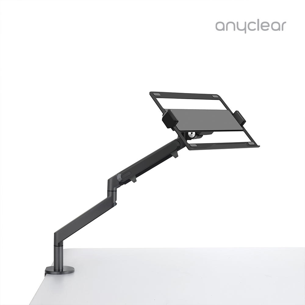 애니클리어 가스스프링 싱글 거치대 암 받침대 노트북 모니터전용 모니터암 스탠드 OA-2LC - 상세 이미지 4