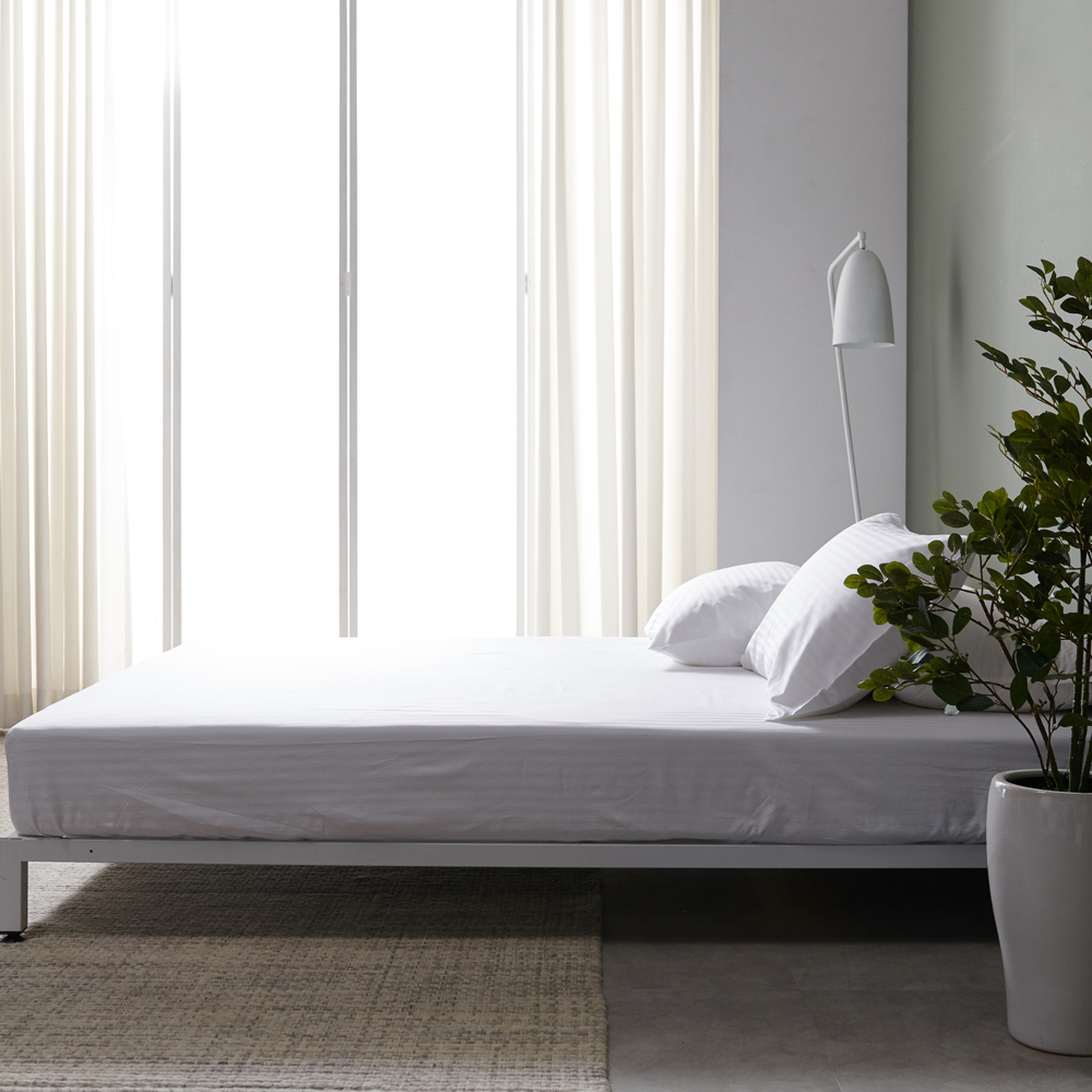 침구세트 호텔식 이불커버세트 Q 봄 매트리스커버 신혼침구 