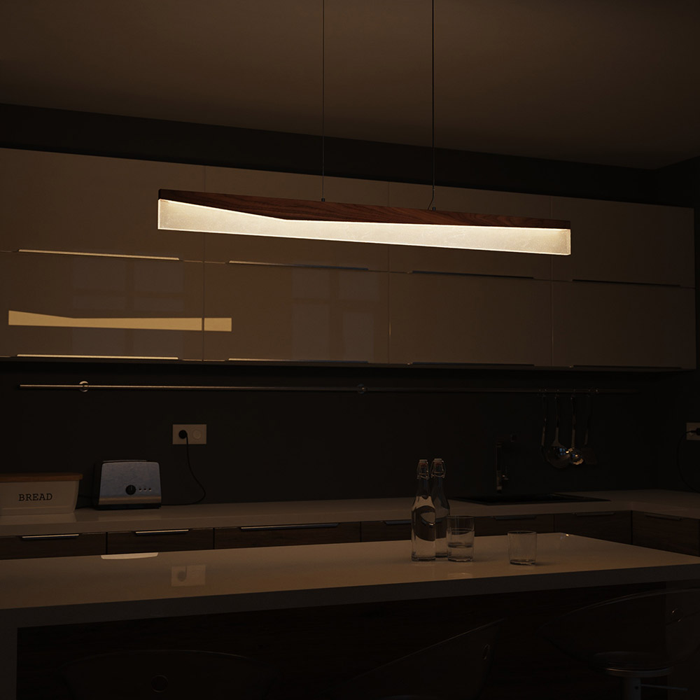 LED 식탁조명 식탁등 파인뷰 30W 오크