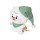 Line Friend BT21 RJ Baby Holiday Standing Doll