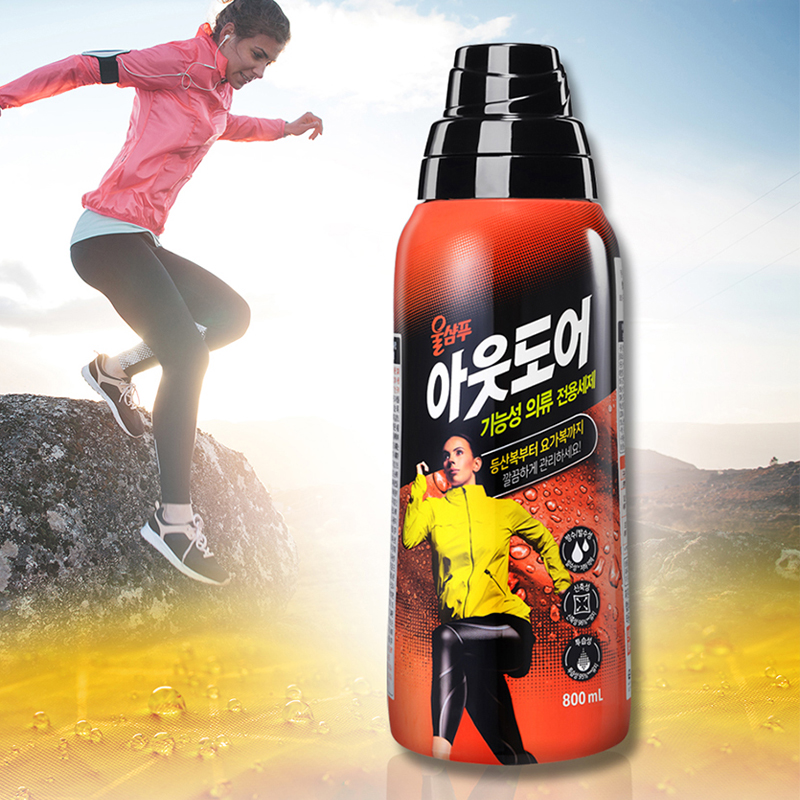 애경 울샴푸 다운 패딩 워시 800ml 패딩세제 세탁 아웃도어세제 - 상세 이미지 2