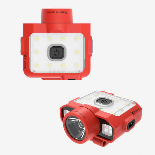 크레모아 캡온 캡라이트 40B 충전식 LED랜턴 백패킹 낚시 작업등 모자 헤드랜턴 - 상세 이미지 4