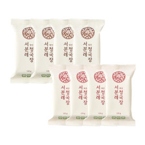 [서일농원] 서분례명인 반반청국장, 기본 4개 + 매운맛 4개 맛있게 먹은 솔직 후기 - 상품 이미지 1