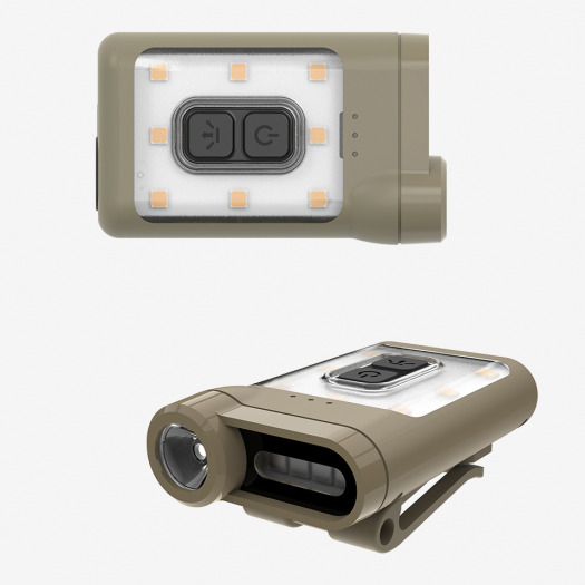 크레모아 캡온 캡라이트 40B 충전식 LED랜턴 백패킹 낚시 작업등 모자 헤드랜턴 - 상세 이미지 3