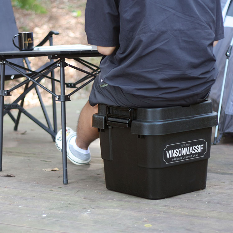 빈슨메시프 카고박스 캠핑 수납 박스 30L 리빙박스 자동차 트렁크 다용도 정리함