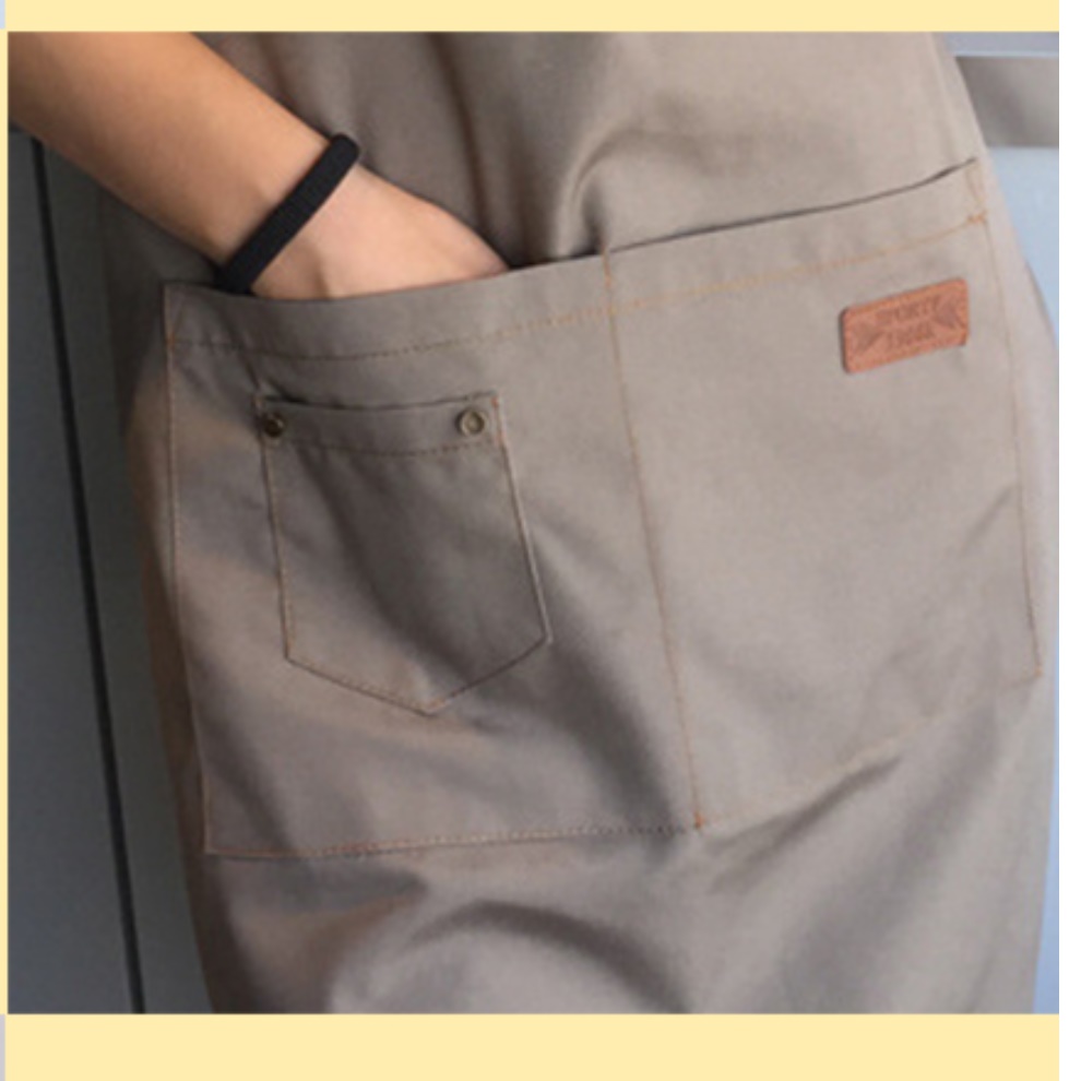 수확용앞치마 커플앞치마 고급 요양원 앞치마 매일 입고싶은 긴 빈티지 세련된 목공용 가드닝