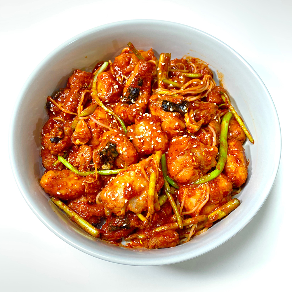 [밀키트]매콤 국내산 아귀 순살 불고기 500g 이미지 8