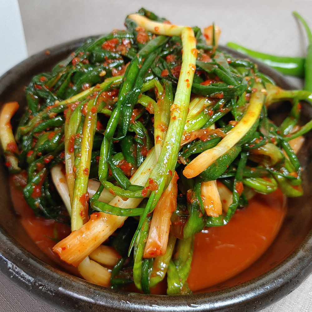 화원농협 이맑은 국산 전라도식 파김치 1kg - 상품 이미지