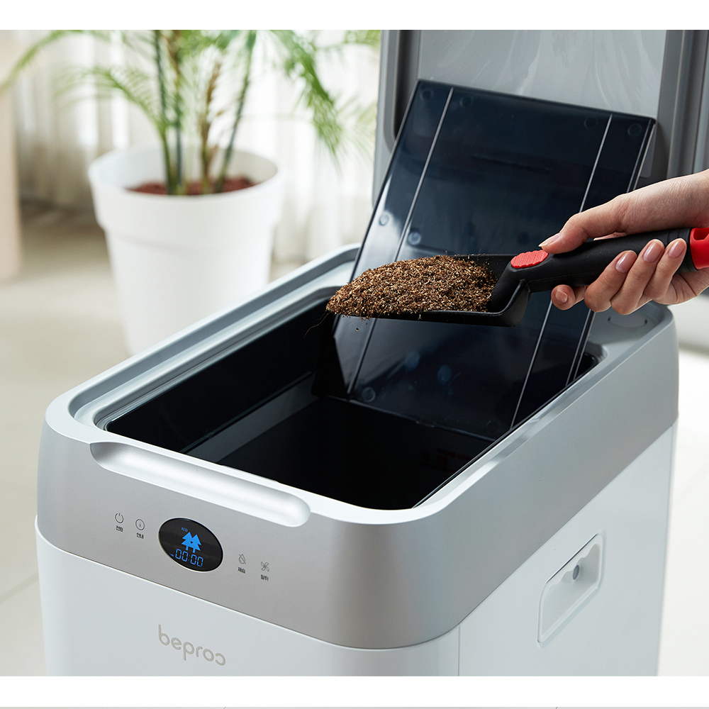 비프록 실버맥스 음식물처리기 분쇄기 미생물 가정용 건조기+미생물&전용삽