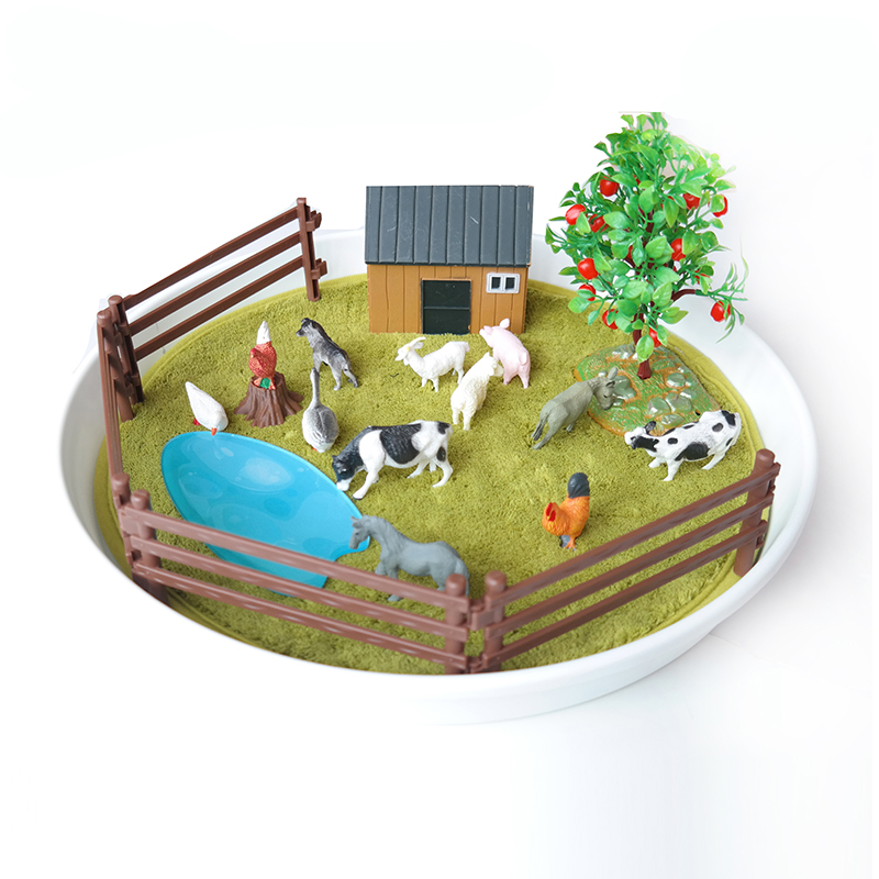 스테이앳홈 스몰월드 농장동물 피규어 12종 세트 farm animals - 상세 이미지 2