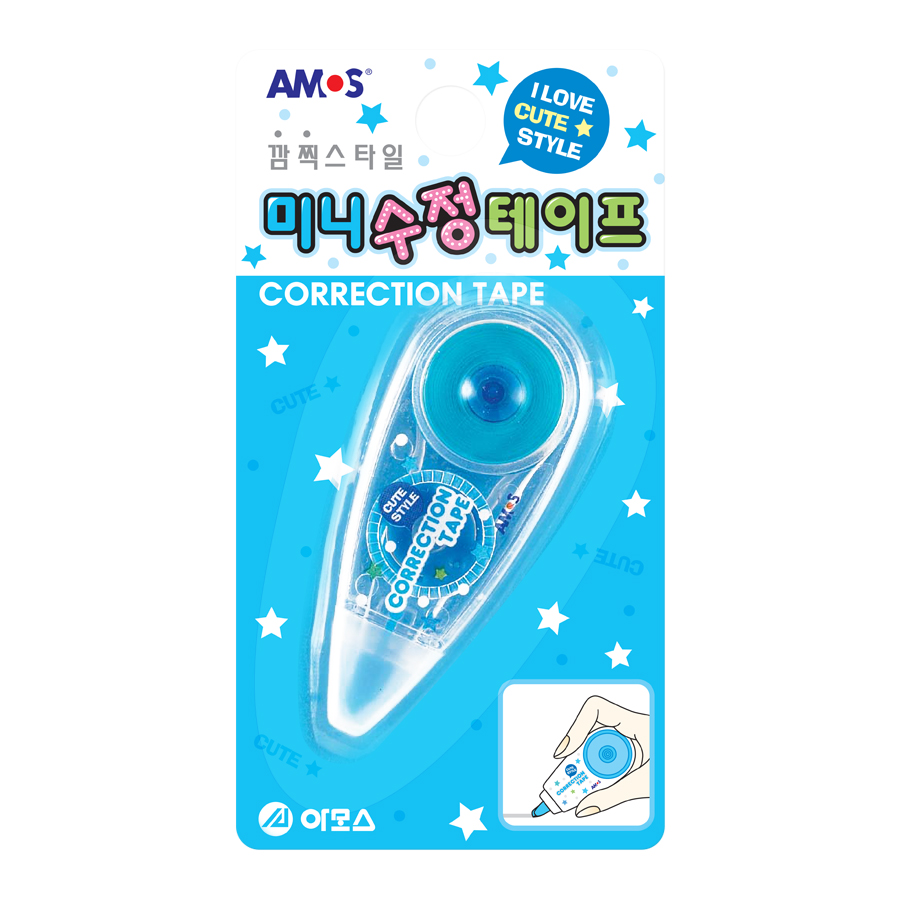 [아모스] 미니 수정테이프 /랜덤 - 상세 이미지 2