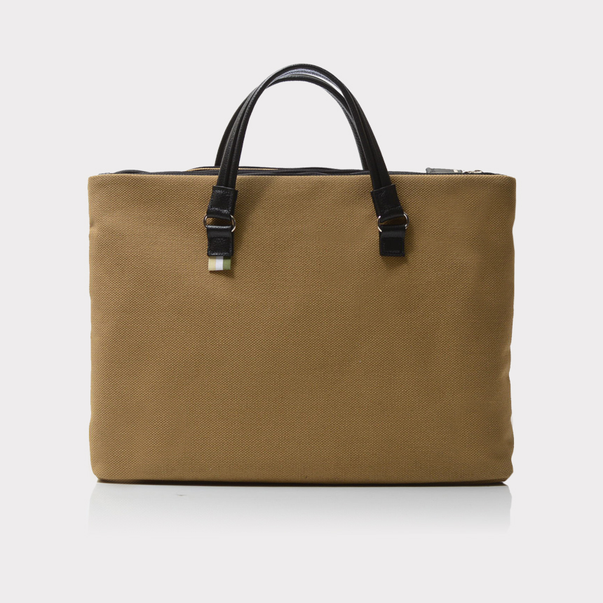 준토 남자 노트북 15인치 소가죽 캔버스 서류가방