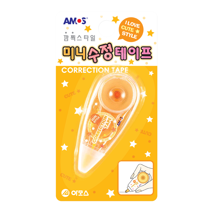 [아모스] 미니 수정테이프 /랜덤 - 상세 이미지 3