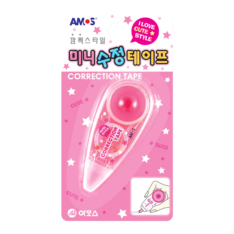 [아모스] 미니 수정테이프 /랜덤 - 상세 이미지 4