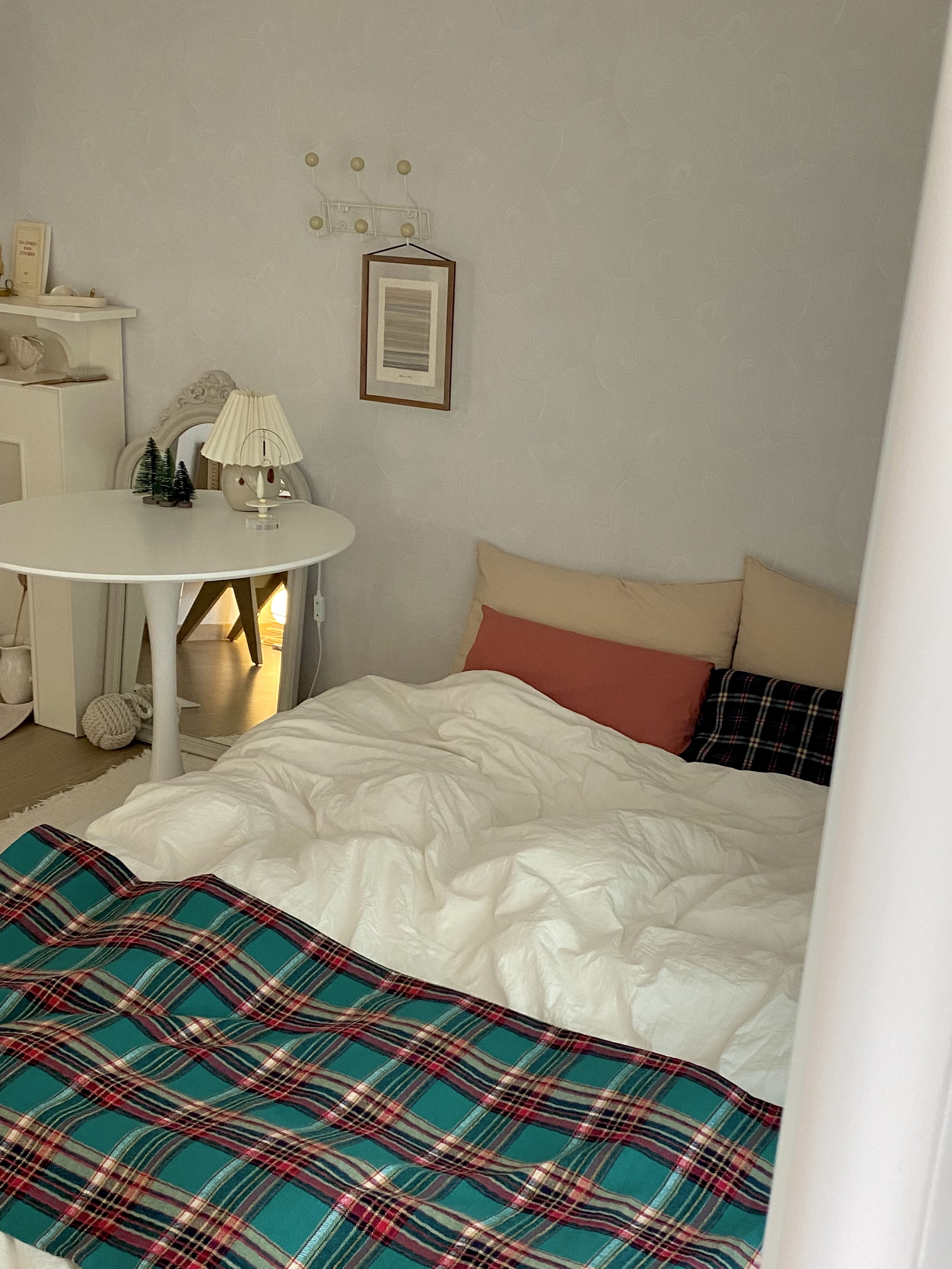 아워파티 크리스마스 테이블보 아일랜드 식탁보 밥솥 덮개 캠핑 테이블보